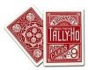 Karty Tally Ho Fan Back Czerwone